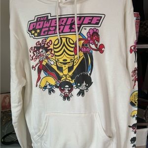 Power puff girls sweatshirt size large